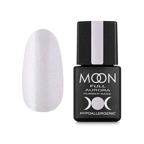 MOON FULL AURORA Shimmer rubber base 2007 - 8 ml 61180 фото