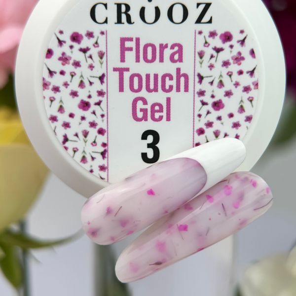 Crooz Flora Touch Gel №03 Гель для наращивания ногтей, 15 мл 25155 фото
