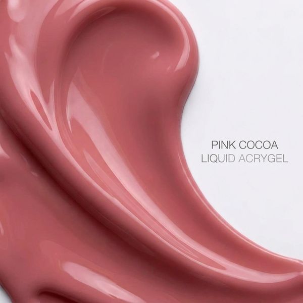 ZNS Liquid Acrygel №14 Pink Cocoa Рідкий Акригель для нігтів, 30 мл 43293 фото