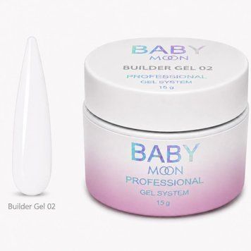Гель Baby Moon Builder Gel №02, 15 мл 53240 фото