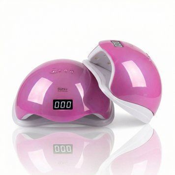 Лампа для нігтів Led/Uv Sun 5 plus 48 W рожева 24995 фото