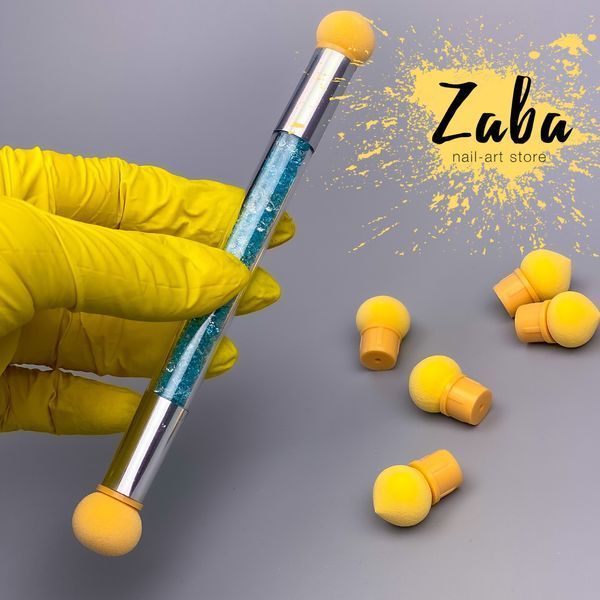 Змінний спонж на аэропуффинг для омбре градієнта, 5 шт. 2020 фото