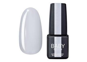 Гель-лак Baby Moon Midnight Gel polish, 6 мл №01 (білий) 7739 фото