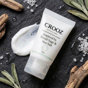 Оксамитовий крем для рук CROOZ Inspired by Wood Sage & Sea Salt 30 мл 53279 фото
