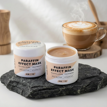 Маска з парафіновим ефектом FRC Cappuchino відновлюючий догляд масло ши, вітамін А+Е 30 мл 100803 фото