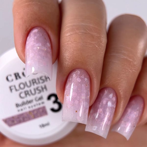 Crooz Flourish Crush Builder Gel №03 Гель для нарощування, 15 мл 25310 фото