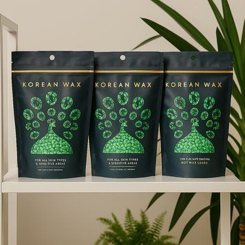 Плівковий віск для депіляції Global Fashion Korean Wax Green Tea, 500 г 22804 фото