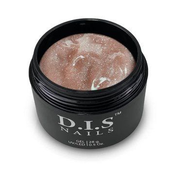 D.I.S. UNIVERSAL GEL №33 - камуфлирующий твердый гель HEMA & TPO Free, 28 г 43345 фото