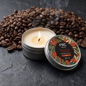 Масажная свічка для рук FRC Beauty - Coffee, 30 г 7377 фото