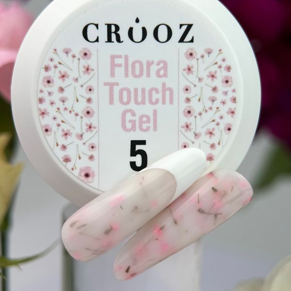 Crooz Flora Touch Gel №05 Гель для нарощення нігтів, 15 мл 25157 фото