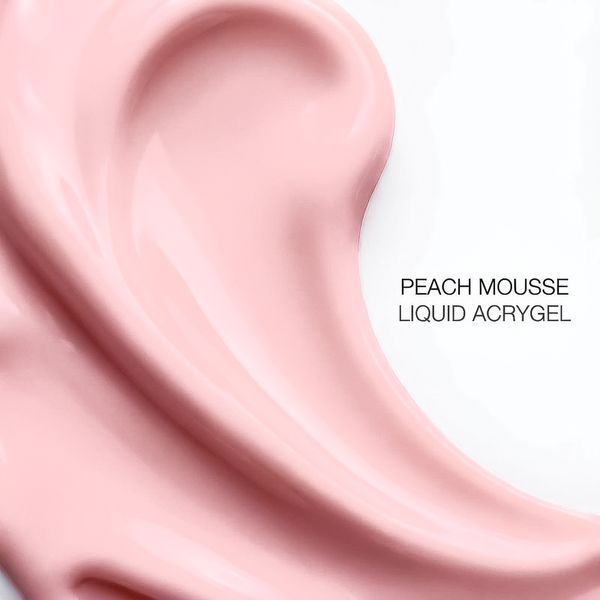 ZNS Liquid Acrygel №16 Peach Mousse Рідкий Акригель для нігтів, 30 мл 43295 фото