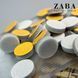 Спонж-файл полірувальник 20 мм для манікюрного диска Zaba nail system, 25 шт 6591 фото 1