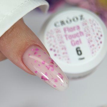 Crooz Flora Touch Gel №06 Гель для нарощення нігтів, 15 мл 25158 фото