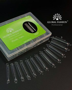 Верхні форми з розміткою Global Fashion cалонний квадрат No.3, 120 шт 22812 фото