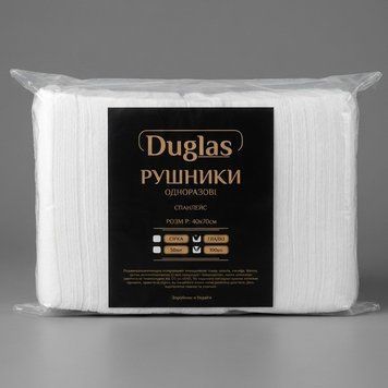 Полотенца в пачке 40&times;70 см (100 шт, гладкие) Duglas 53018 фото