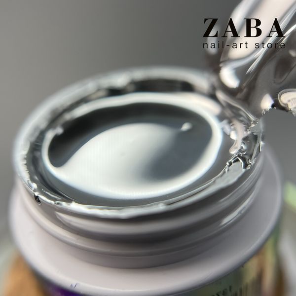 Global Fashion Metallic gel Silver - Краска Жидкий металл 5 г 69867 фото