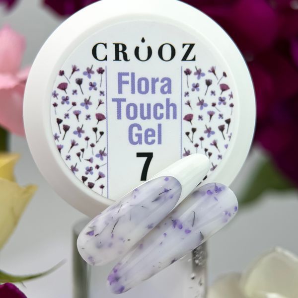 Crooz Flora Touch Gel №07 Гель для нарощення нігтів, 15 мл 25159 фото