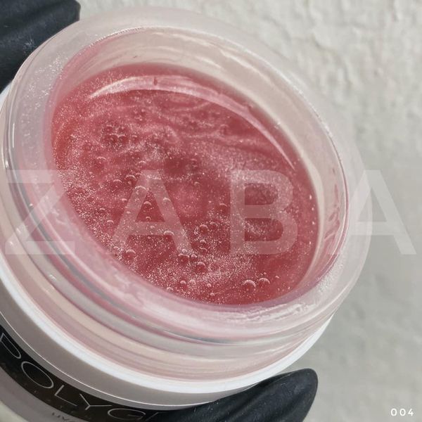 Полігель з шимером 004 Zaba Nail System, 15 г 5242 фото