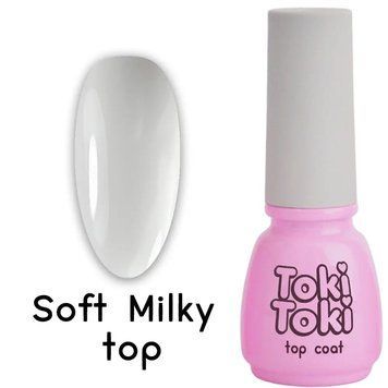 Топ без липкого шару Toki-Toki Soft Milky Top, 5 мл 25360 фото