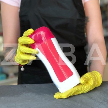 Воскоплав касетний (Depilatory Heater) Нагрівач воску рожевий для депіляції волосся 1355 фото