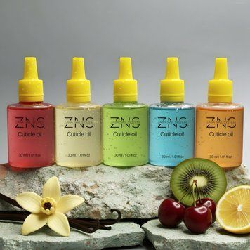 Олія для кутикули Zaba Nail System, набір із 5 штук по 30 мл (пластик) 24938 фото