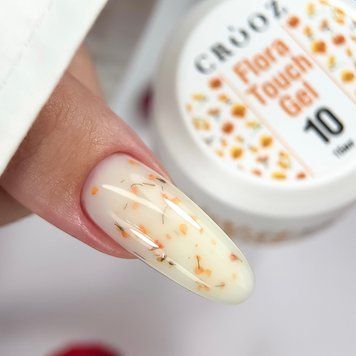 Crooz Flora Touch Gel №10 Гель для нарощення нігтів, 15 мл 25162 фото