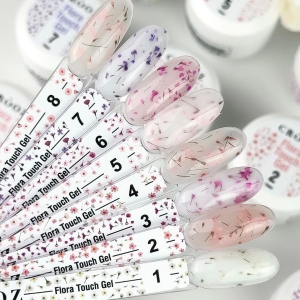 Crooz Flora Touch Gel №10 Гель для наращивания ногтей, 15 мл 25162 фото