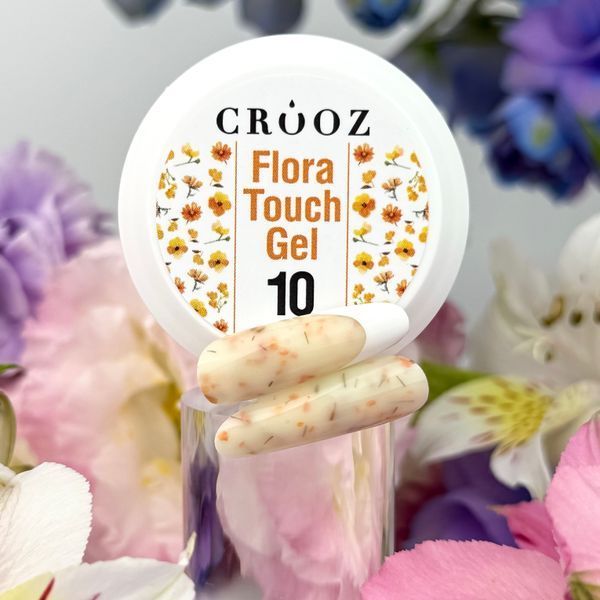 Crooz Flora Touch Gel №10 Гель для наращивания ногтей, 15 мл 25162 фото