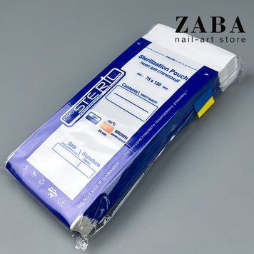 Pro Steril Крафт-пакети прозорі для повітряної стерилізації 75х150 мм, 100 шт 62368 фото