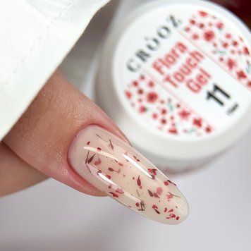 Crooz Flora Touch Gel №11 Гель для нарощення нігтів, 15 мл 25163 фото