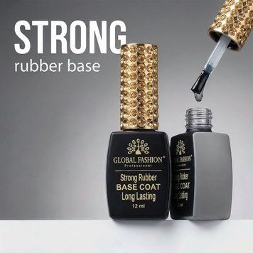 База для гель лаку Global Fashion, Strong Long Lasting Base Coat 12 мл 3700 фото