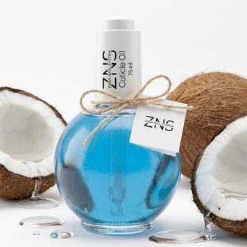 ZNS Cuticle Oil Coconut Paradise Олія для кутикули Кокос, 75 мл 43301 фото