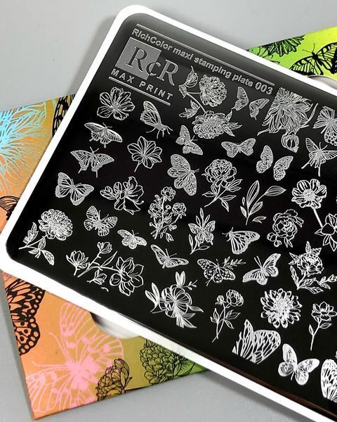 Пластина для стемпінгу велика MAX PRINT RcR-03 70058 фото