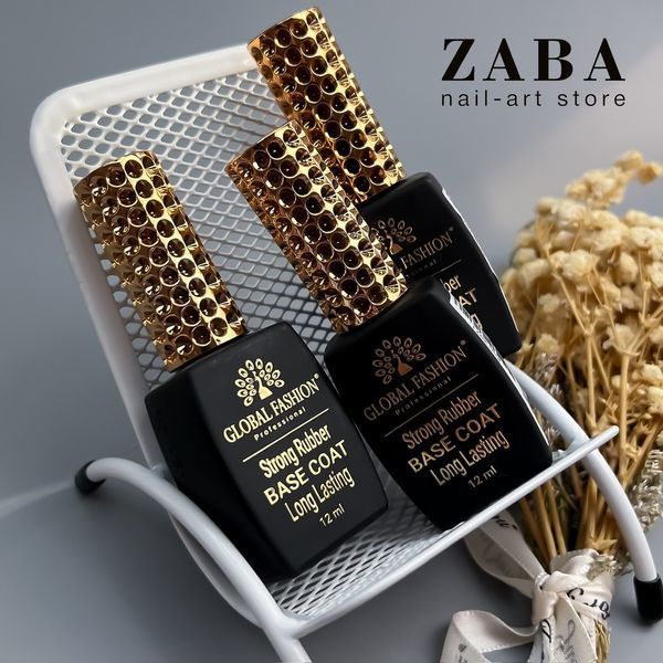 База для гель лака Global Fashion, Strong Long Lasting Base Coat 12 мл 3700 фото
