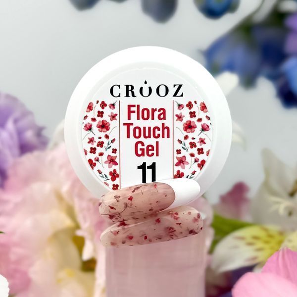 Crooz Flora Touch Gel №11 Гель для наращивания ногтей, 15 мл 25163 фото