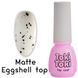 Топ без липкого шару Toki-Toki Matte Eggshel Top, 5 мл 25362 фото 1