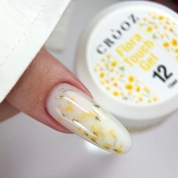Crooz Flora Touch Gel №12 Гель для нарощення нігтів, 15 мл 25164 фото
