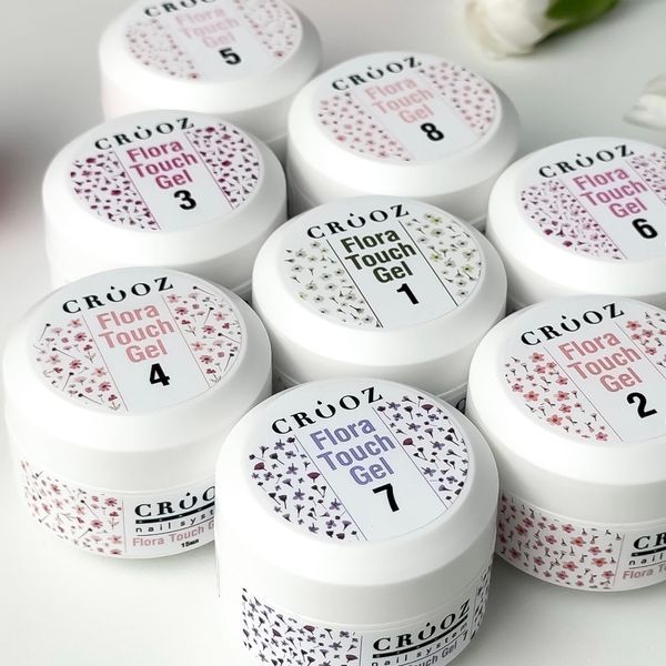 Crooz Flora Touch Gel №12 Гель для наращивания ногтей, 15 мл 25164 фото