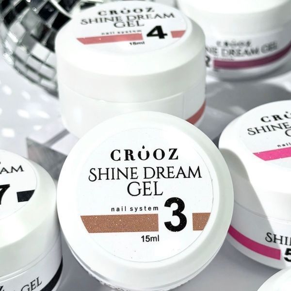 Crooz Светоотражающий гель для ногтей Shine Dream Gel №002 15 мл 25066 фото