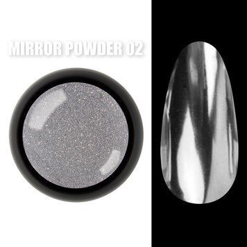 Designer Professional Mirror powder №002 (Серебро) - Зеркальная втирка 62341 фото