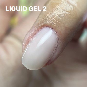 Рідкий гель Zaba Nail System Liquid gel №002 для нарощування та корекціі, 15 мл 41655 фото