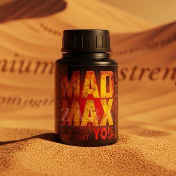 Yo!Nails Mad Max - Супер стійкий топ без липкого шару, без УФ-фільтра, 30 мл 7035 фото