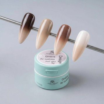 Гель‑фарба для омбре Global Fashion AIR Cushion №003 бежева, 8 г 25122 фото