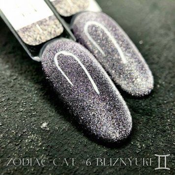 Гель-лак Crooz Кошачий глаз Cat Zodiac №06 Bliznyki 8 мл 22683 фото