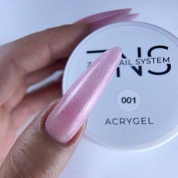 Полігель з шимером 001 Zaba Nail System, 25 г 24944 фото