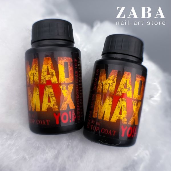 Yo!Nails Mad Max - Супер стійкий топ без липкого шару, без УФ-фільтра, 30 мл 7035 фото