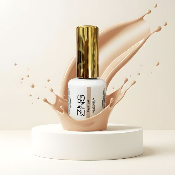 Zaba Nail System Liquid Gel №002 &ndash; жидкий гель для моделирования и коррекции, 15 мл 41655 фото
