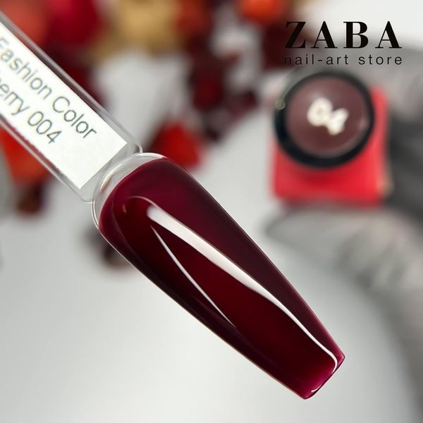 Global Fashion Каучуковая база 004 Color Cherry 8 мл 11451 фото