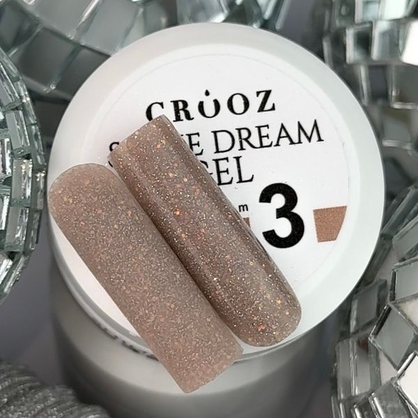 Crooz Світловідбивний гель для нігтів Shine Dream Gel №003 15 мл 25067 фото