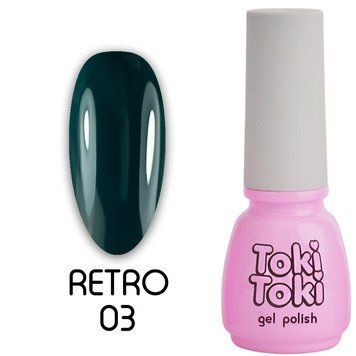 Гель-лак Retro RT03 Toki-Toki, 5 мл 22620 фото